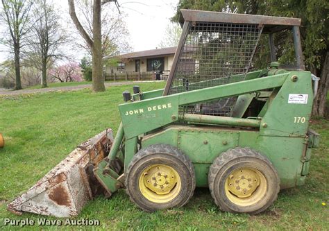 jd 170 skid steer|john deere 170 skid loader.